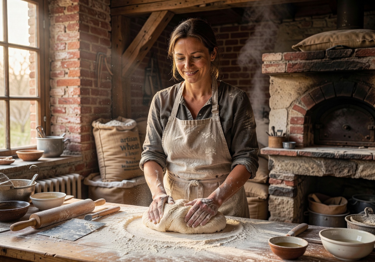 Portrait of baker Mira Holm